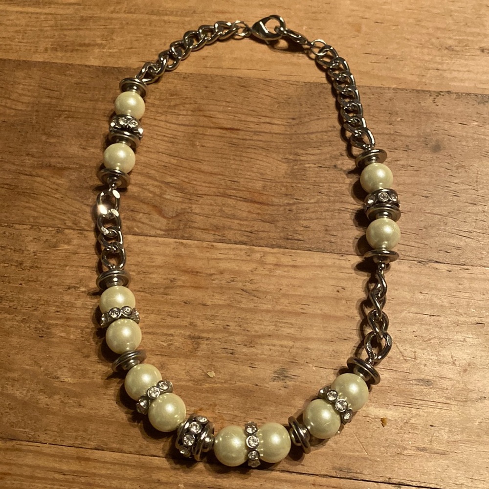 Pearl and Chain necklace
